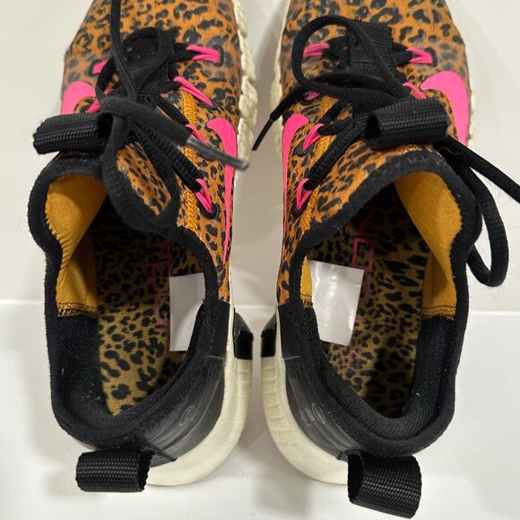Nike Free Women's Metcon 3 Crossfit Cheetah Print Size 8 - Picture 7 of 8